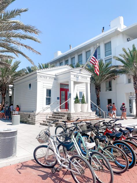 Seaside Fl Aesthetic, Things To Do In Seaside Florida, Sea Side Florida, Seaside Florida Aesthetic, 30a Aesthetic, Seaside Bachelorette, Seaside 30a, Seaside Aesthetic, Florida Vacation Spots