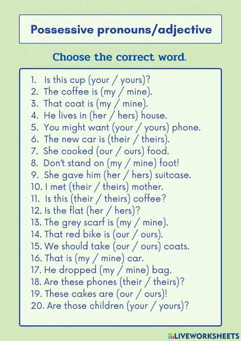 Possesive Adjective 's Worksheet, Adjective Pronouns Worksheet, Possessive Adjectives Worksheets Grammar, Possesive Pronounce Worksheets, Possessive S Worksheet, Posessive Pronouns, Possessive Adjectives Worksheets, Possessive Nouns Worksheet, Possessive Pronouns Worksheet