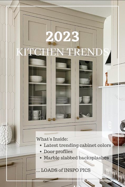 Modern Kitchen Trends, Organiser Cucina, Latest Kitchen Trends, Taupe Kitchen, Top Kitchen Trends, Kitchen Cabinet Trends, Design Cabinet, Beige Kitchen, Timeless Kitchen