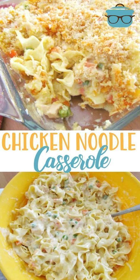 Egg Noodles Chicken, Easy Chicken Noodle Casserole, Chicken Noodle Casserole Recipe, Buttered Bread, Noodles Chicken, Noodle Casserole Recipes, Dinner Casserole Recipes, Chicken Noodle Casserole, Diner Recept