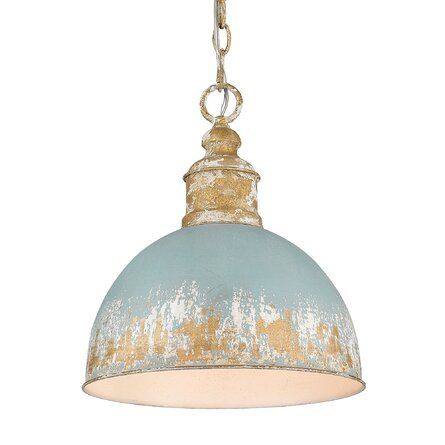 Kelly Clarkson Home Allargando 1 - Light Single Bowl Pendant | Wayfair Kelly Clarkson Home, Unique Bowls, Golden Lighting, Bowl Pendant, Kelly Clarkson, Laurel Foundry Modern Farmhouse, The Ranch, Lantern Lights, Mini Pendant