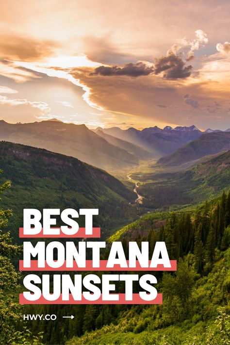 Montana Sunset, Amazing Locations, Yellowstone Trip, Beach Watch, Big Sky Montana, Big Sky Country, Us Road Trip, Best Sunset, Gorgeous View