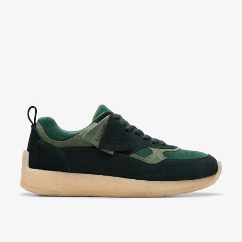 Shop 8th St Lockhill Dark Green Combi Shoes at Clarks US. Explore the latest trends with our range of shoes for Men online now. Dark Green Combination, Green Combination, Boys School Shoes, Ronnie Fieg, Nursing Shoes, Patent Shoes, Sneaker Slippers, Green Lifestyle, Shoe Company