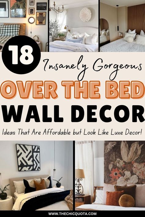 over the bed wall decor Wall Decor Between Two Windows Master Bedrooms, Master Bedrooms Photo Wall, Quilt Behind Bed, Artwork Over Bed Minimalist, Wall Art For Guest Bedroom, Large Bedroom Wall Art, King Bed Artwork, Wall Decor For Guest Bedroom, Wall Decor For Over The Bed