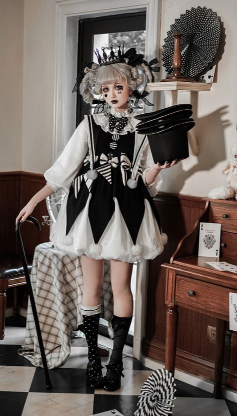 New Release: Asleep Townlet 【-Cloud Circus-】 Lolita OP Dress

◆ Shopping Link >>> https://lolitawardrobe.com/search/?Keyword=Cloud+Circus Clowncore Fashion, Clowncore Outfit, Clown Dress, Circus Outfits, Clown Clothes, V Model, Estilo Harajuku, Op Dress, New Release