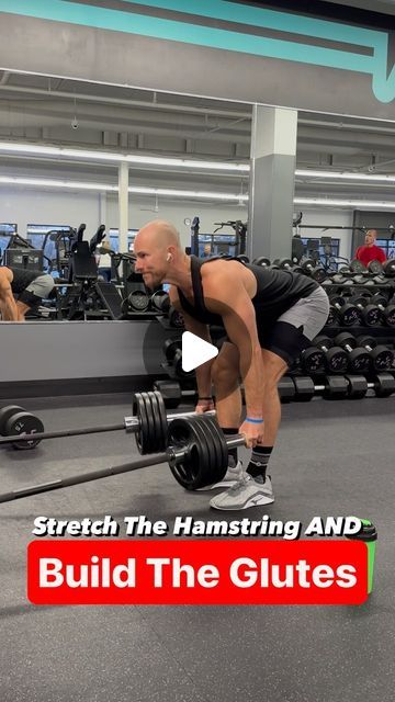 John Rusin on Instagram: "Double landmine RDLs will mobilize the hamstrings WHILE pumping your peach. You’re welcome… #rdl #romaniandeadlift #glutes #glutetraining #hamstrings" Strength Training, Train, Instagram