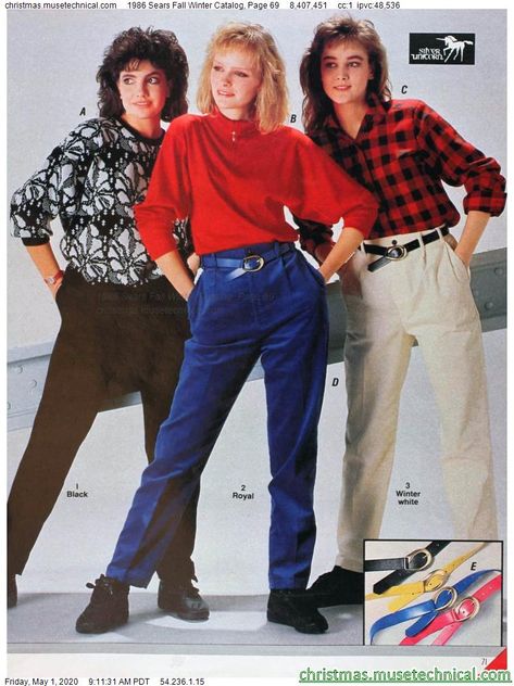 1986 Sears Fall Winter Catalog, Page 69 - Christmas Catalogs  Holiday Wishbooks 1980s Fashion Catalog, 1980s Sears Catalog, 1980s Fall Fashion, 1980s Winter Fashion, 80 Fashion Women Outfits, 80s Catalog Fashion, 80s Christmas Aesthetic, 80s Winter Outfits, Retro Outfits 80s 1980s