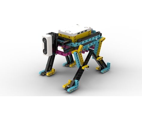 LEGO MOC Quadpod Prime by jimmy.bolanos | Rebrickable - Build with LEGO Lego Spike Prime, Lego Nxt, Lego Technic Sets, Lego Wedo, Lego Education, Lego Mindstorms, Lego Robot, Building Instructions, Lego Group