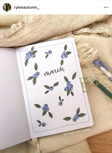 May Reading Journal, May Journal Ideas Cover, May Bujo Theme Ideas, Month Bullet Journal Layout, Bullet Journal Ideas Pages Monthly, Monthly Journal Cover, March Bujo Theme, May Bujo Theme, Journal Month Page