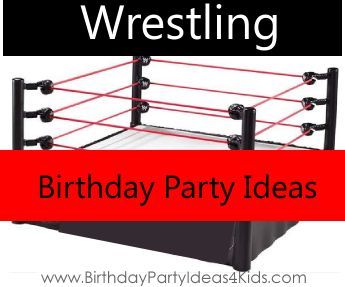 Wrestling Party Ideas, Wrestling Birthday Party, Wrestling Birthday Cakes, Boxing Theme Party Ideas, Wwe Cake, Fun Birthday Party Ideas, Wrestling Birthday Parties, Wrestling Birthday, Birthday Party Theme Ideas