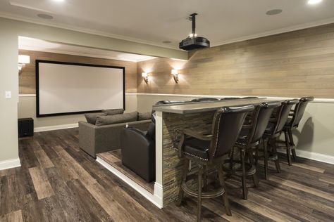 Home Theater Basement, Basement Theater, Theater Room Ideas, Basement Movie Room, Small Home Renovation, Home Theater Ideas, Home Theater Room Design, Theater Room Design, Home Theater Room