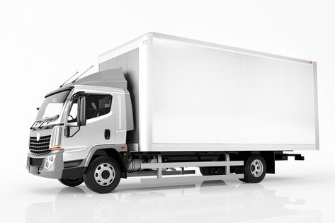 This transportation stock photo features delivery, fleet, and transport. Trucks, Logistics Design, Delivery Truck, Vehicle Design, Blank White, Transportation, Stock Illustration, Trailer, Stock Images