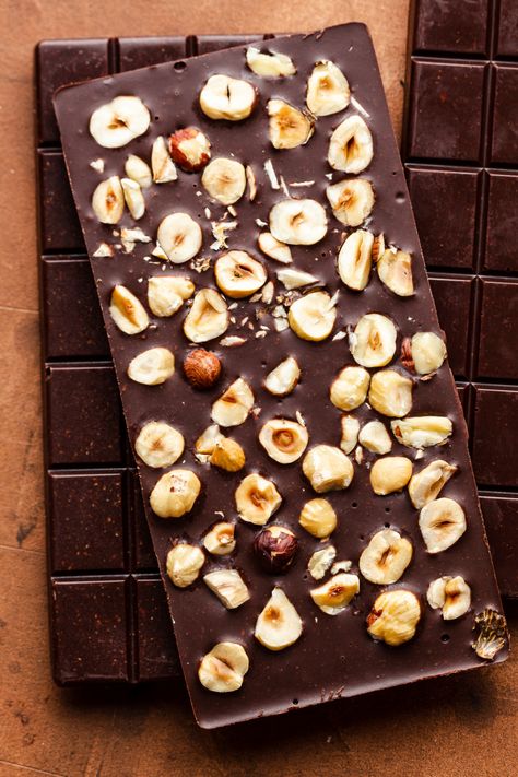 Nutella Chocolate Bar, Cake Aesthetic Design, Cake Pictures Aesthetic, Homemade Vegan Chocolate, Vegan Hazelnut, Homemade Mozzarella Cheese, Chocolate Product, Chocolate Aesthetic, Lazy Cat Kitchen