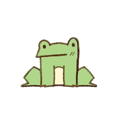 A frog sticker for frog lovers! Redbubble artist @nakcircle7 #frog Tela, Kawaii, Frogs Drawing Aesthetic, Cartoon Frog Drawing Sketch, Goofy Frog Drawing, Silly Frog Drawings, Cute Frog Doodles, Frog Illustration Cute, Frog Cute Drawing