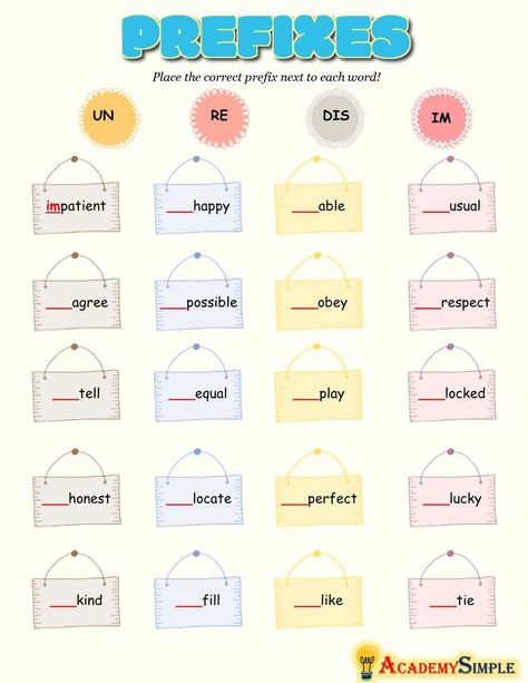 Prefixes Worksheets For Grade 3, Prefix Worksheets 3rd Grade, English Grammar Worksheets Grade 3, Prefix And Suffix Worksheets 3rd Grade, Prefixes And Suffixes Worksheets Grade 4, Affixes Worksheet, Prefixes And Suffixes Activities, Affixes Activities, Prefixes And Suffixes Worksheets