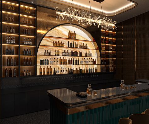 Lounge Bar Ideas, Bar Wall Design, Bar Area Design, Home Lounge Room, Hotel Bar Design, Luxury Bar Design, Back Bar Design, Home Lounge Room Bar, Pub Interior Design