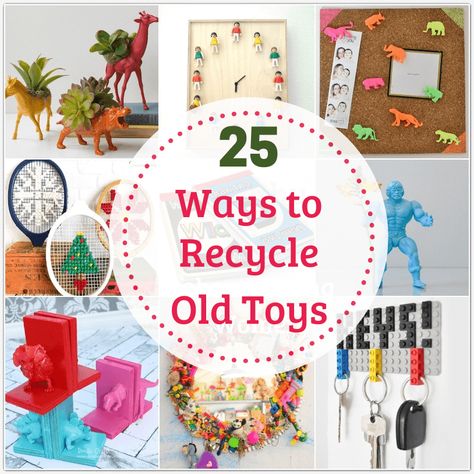 25 Creative Ways to Recycle Toys this Global Recycling Day Toy Upcycle Ideas, Upcycle Toys Diy Projects, Diy Old Toys, Toy Upcycle, Repurposed Toys, Global Recycling Day, Upcycled Toys, Upcycle Toys, Mini Folder