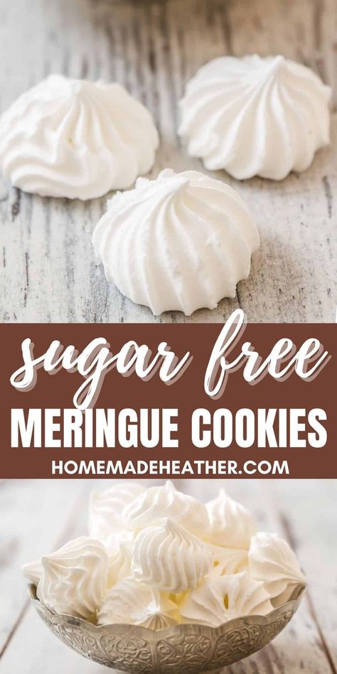 Healthy Meringue Cookies, Low Cal Meringue Cookies, Carnivore Meringue, Healthy Keto Cookies, Keto Meringue Recipe, Keto Merengue, Sugar Free Divinity Recipe, Low Calorie Meringue Cookies, Keto Fondant