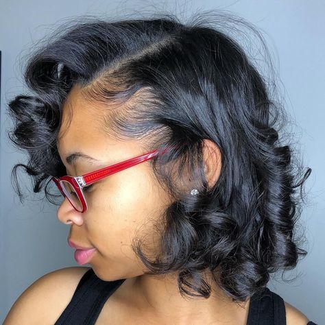 pinterest : @kjvougee ' ✨ follow for more poppin' pins! 👅 #silkpress 💛 Balayage, Silkpress Hairstyles, Pressed Natural Hair, Silk Press Natural Hair, Twisted Hair, Really Short Hair, Natural Curls Hairstyles, Funky Hairstyles, Silk Press