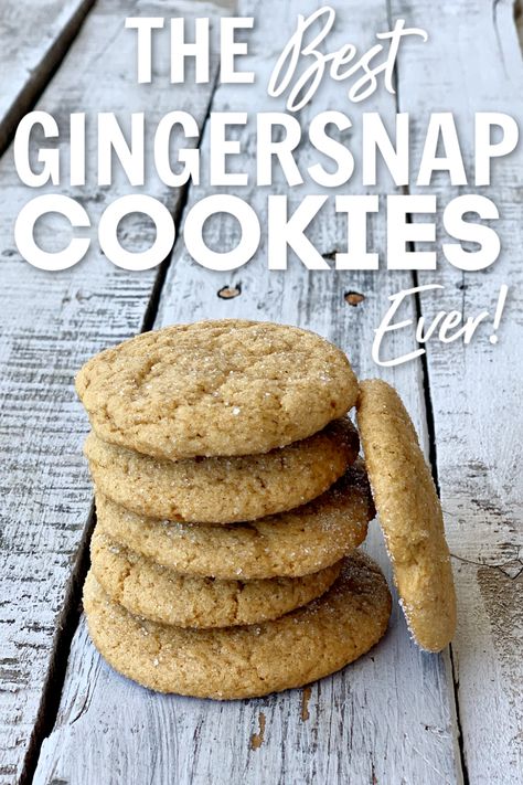 This eggless ginger cookies are the best treat to make this Christmas season. You can have these fresh baked cookies in less than an hour! Gingersnap Cookie Recipe, Eggless Sugar Cookies, Ginger Snap Cookies Recipe, Egg Free Desserts, Gingersnap Cookies, Pan Cookies, Eggless Desserts, Eggless Recipes, Fresh Baked Cookies