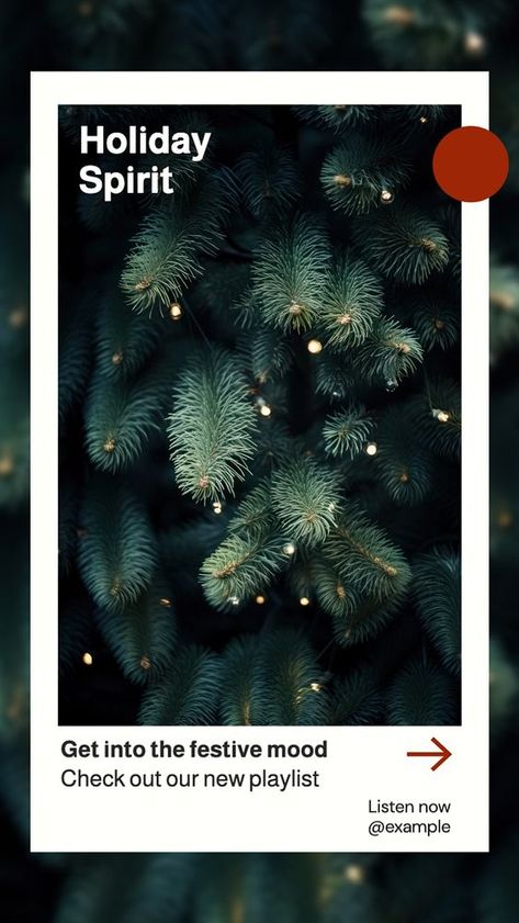 Christmas holiday Instagram story template, editable text | free image by rawpixel.com / Chamaiporn Siriboon Closed For Christmas, Frame Christmas, Christmas Frame, Christmas Tree Branches, Christmas Ad, Christmas Post, Christmas Inspo, Christmas Photoshoot, Christmas Poster