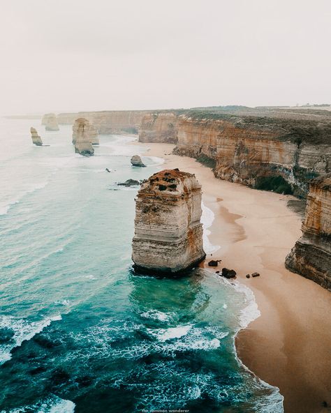 The Ultimate Guide to the Stunning Twelve Apostles, Victoria | The Common Wanderer 12 Apostles Australia, Ocean Road Australia, Great Ocean Road Australia, The 12 Apostles, The Twelve Apostles, 12 Apostles, Ayers Rock, Southern Ocean, Twelve Apostles