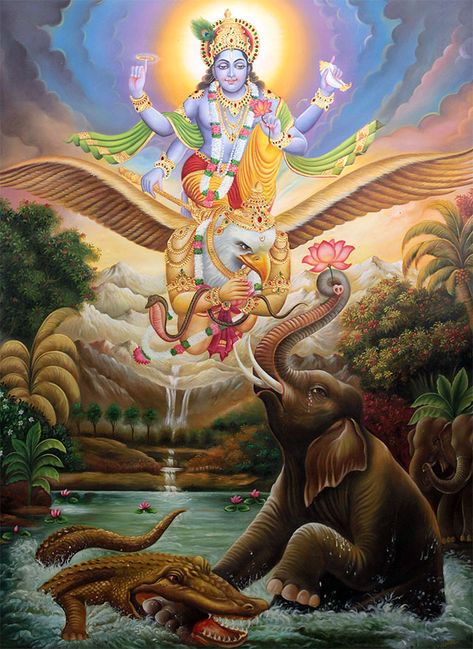 Spiritual Paintings, Consciousness Art, Lord Ganesha Paintings, Lord Vishnu Wallpapers, Ancient Mythology, Goddess Artwork, Vedic Art, Hinduism Art, World Population