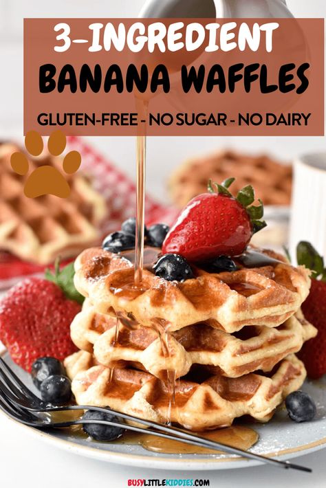 Waffles For Diabetics, Banana Waffles 3 Ingredient Keto, Banana And Egg Waffles, Gluten Free Mini Waffle Maker Recipes, Mini Dash Banana Waffles, Waffle Banana Recipe, Blw Banana Waffles, Banana Oatmeal Waffles Healthy, Healthy Gluten Free Banana Recipes