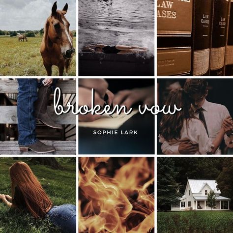 Collage of all the things Broken Vow by Sophie Lark, one of my most anticipated Brutal Birthright novels. Riona + Raylan are my favs! Broken Vow By Sophie Lark, Sophie Lark, Book Aesthetics, Book Posters, Books For Boys, Book Characters, Book Aesthetic, Romance Books, The Things