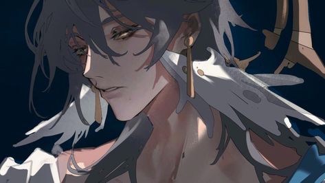 HAHA в X: «WIP #SundayHSR My beauty🥹🥹 https://t.co/ucXkVO2JsU» / X Anime Guys, Sunday Love, Star Trails, My Beauty, Handsome Anime, Pretty Art, Game Art, Art Inspo, Art Reference