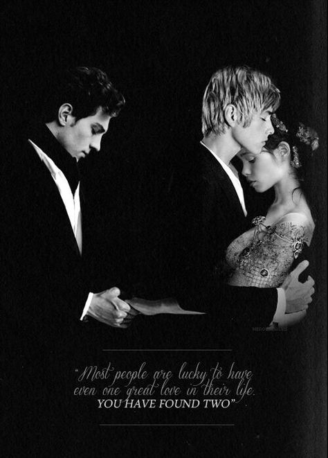 America, Maxon, Aspen......That is not The Selection this is the Infernal Devices It is when Jem was about to marry Tessa and Will had just found out he wasn't under a curse Tragic Art Aesthetic, Jem Will And Tessa, Love Triangle Aesthetic, Triangle Aesthetic, Romance Tropes, Triangle Love, Jem Carstairs, Tessa Gray, Clockwork Princess