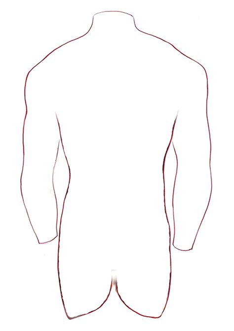 Body Outline Template For Tattoo, Body Templates For Tattoo, Back Outline Template For Tattoo, Body Template For Tattoos, Arm Outline Template For Tattoo, Leg Stencil, Tattoo Templates Stencil, Tattoo Body Template, Arm Template