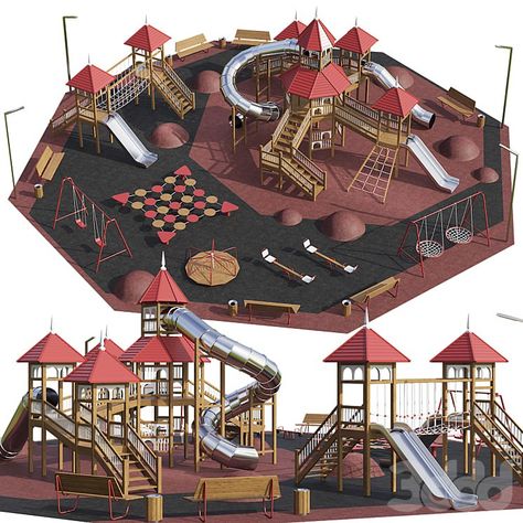 Indoor Playground Design, Playgrounds Architecture, Sculpture Art Projects, Urban Design Plan, Kindergarten Design, Natural Playground, Playground Design, Layout Architecture, Landscape Architecture Design