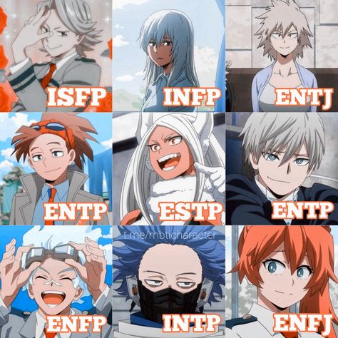 Anime Mbti, Mha Shifting, Enfj Personality, Mbti Charts, Mbti Type, Enfp Personality, Mbti Memes, App Anime, Myers Briggs Personality Types