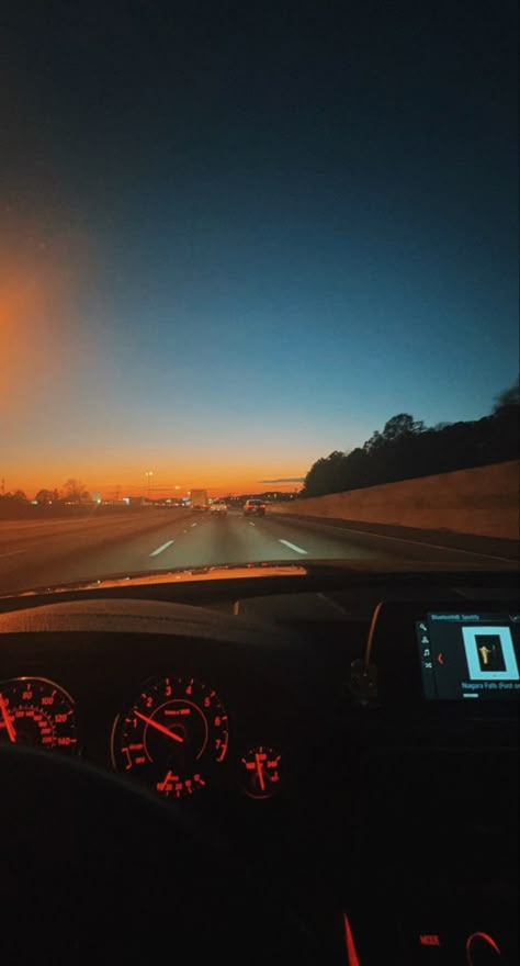 #sunset #driving #aesthetic Driving Sunset Aesthetic, Long Drive Aesthetic, Sunset Driving Aesthetic, Sunset Drive Aesthetic, Driving Sunset, Playlist Vibes, Driving Aesthetic, Cowboy Killer, Sunset Drive