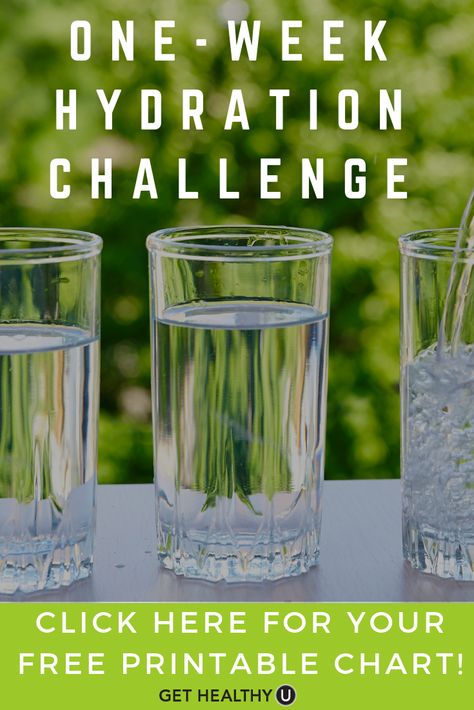 Drinking more water can solve so many problems from weight loss to clearer skin! Commit to this one-week hydration challenge and see all the amazing benefits first hand! #water #hydration #challenge #fitness Water Drinking Challenge, Hydration Challenge, Drinking More Water, Water Challenge, Healthy Hydration, Infused Water Recipes, Hydrating Drinks, Clearer Skin, Water Can