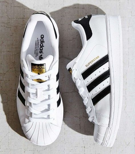 Adidas Originals Superstar Sneakers: Adidas All Star Shoes, Adidas All Star, Adidas Shoes Superstar, Vans Checkerboard, Striped Shoes, Superstars Shoes, Adidas Originals Superstar, Nike Air Max For Women, Skate Shoe