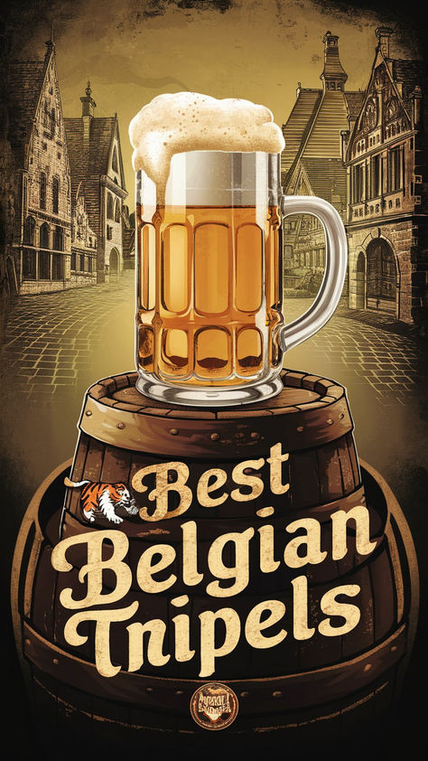 Hey beer enthusiasts! Have you ever tried a Belgian Tripel? These strong, golden ales are known for their complex flavors and high alcohol content. Imagine a beer that combines fruity, spicy, and malty notes in a harmonious blend.  Belgian Tripels are perfect for savoring slowly and appreciating their intricate profiles. Let’s dive into the world of Belgian Tripels and discover what makes them so special. Beer Painting, Specialty Beer, Beer Art, Homemade Wine, Belgian Beer, Pinterest Ideas, Alcohol Content, Best Chef, Craft Brewing