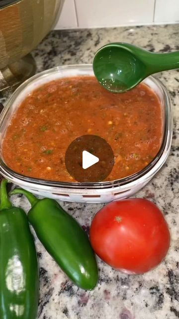 Best Red Salsa Recipe, Homemade Tomato Salsa Recipe, How To Make Mexican Salsa, Hot Salsa Recipe With Fresh Tomatoes, Salsa Authentic Mexican, Salty Cocina Salsa, Red Salsa Recipe Mexican For Tacos, Street Taco Salsa, Salsa Recipe With Cilantro