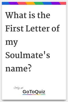 Who Is My Soulmate, Soulmate Test, Soulmate Quiz, How To Find Soulmate, Soulmate Signs, Soul Mate Love, Soulmate Connection, Boyfriend Names, Find Your Soulmate