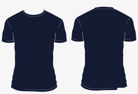 Navy Blue Tshirt, T Shirt Template, Navy Blue Shirt, Blue Icon, T Shirt Design Template, Navy Blue T Shirt, Custom T Shirt Printing, Simple Designs To Draw, T Shirt Png