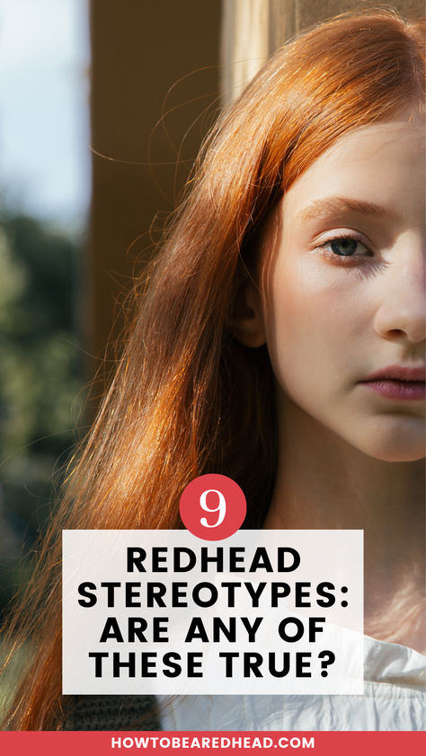 The way redheads are seen by society has a lot to do with pop culture, but also with history and the way redheads have been treated throughout the years. Actresses With Red Hair, Red Head Wedding, True Red Hair, Natural Red Head, Red Hair Natural, Pretty Redheads, Redhead Facts, Red Haired Actresses, Vintage Redhead