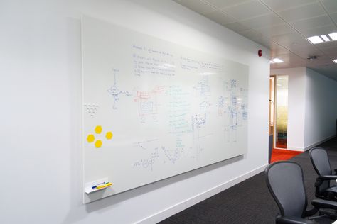 ThinkingWall® Whole Wall Whiteboard White Board Ideas, Whiteboard Paint, Whiteboard Ideas, Whiteboard Wall, Office Gallery Wall, System Furniture, Large Office, Folding Walls, Edging Ideas