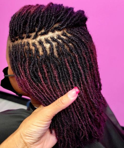 Micro Dreadlocks, Sista Locks, Micro Braids Styles, Dreadlocks Hair Care, Loc Ideas, Dreadlock Maintenance, Micro Braids Hairstyles, Natural Hair Wedding, Braids With Shaved Sides