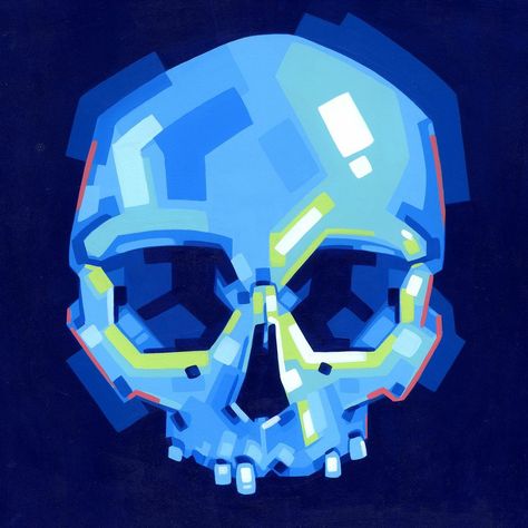 Colourful Skull Art, Neon Skull Painting, Cartoon Skull Art, Paint Marker Art Ideas, Skull Graphic Design, Stylized Skull, Colorful Skull Art, Neon Painting, Hippie Painting