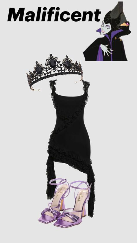 Malificent Hades Children, Descendants Dr, Maleficent Costume, Halloween Outfit, Maleficent, Descendants, Costume Dress, Halloween Outfits, Halloween Costume