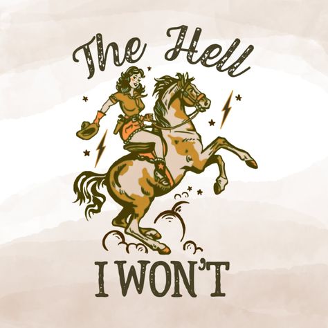 Western Cowgirl Quotes, Vintage Western Pinup, Vintage Western Tattoos, Vintage Western Wallpaper Iphone, 70s Cowboy Aesthetic, Vintage Cowboy Aesthetic, 70s Western Aesthetic, Western Tshirt Designs, Cowgirl Up