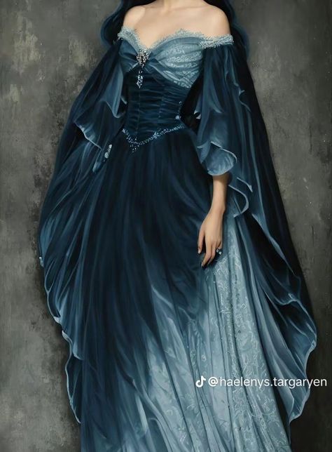 Rain Outfits, Timeless House, Era Victoria, Elven Princess, Queen Dresses, Old Fashion Dresses, Fantasy Dresses, House Of The Dragon, Prom Dress Inspiration