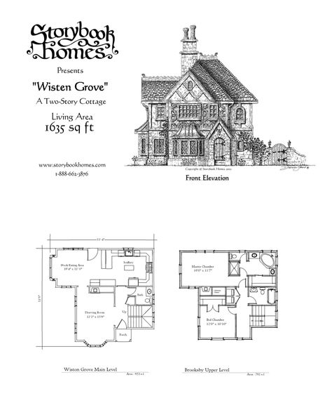 Storybook Cottage House Plans, Storybook Homes Plans, Storybook House Plan, Gazebo Porch, Eating Nook, Pergola Roof, Storybook House, Victorian House Plans, Storybook Homes