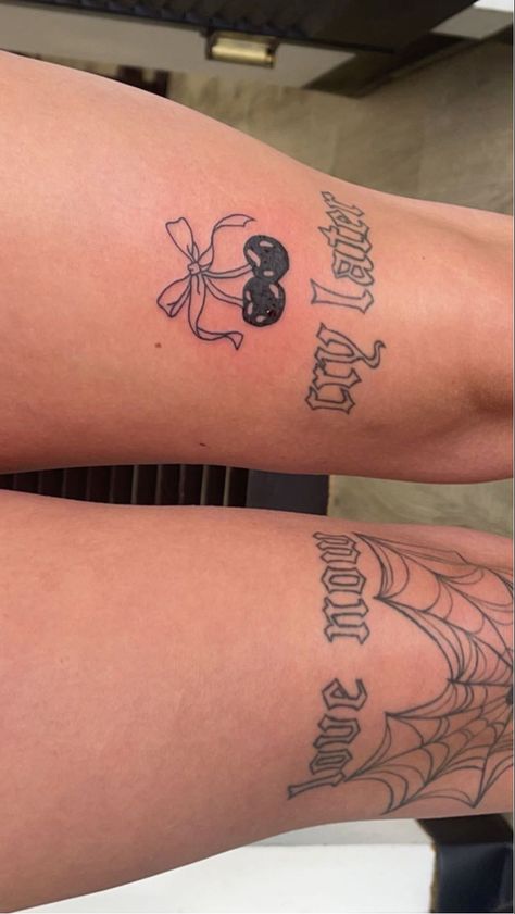 Lizzy Grant Tattoo, Lana Del Rey Cherry Tattoo, Croquette Tattoo, Coquette Tattoo Ideas, Cherry Tattoo Ideas, Lana Del Rey Tattoo Ideas, Lana Tattoo, Coquette Tattoo, Lana Del Rey Tattoos